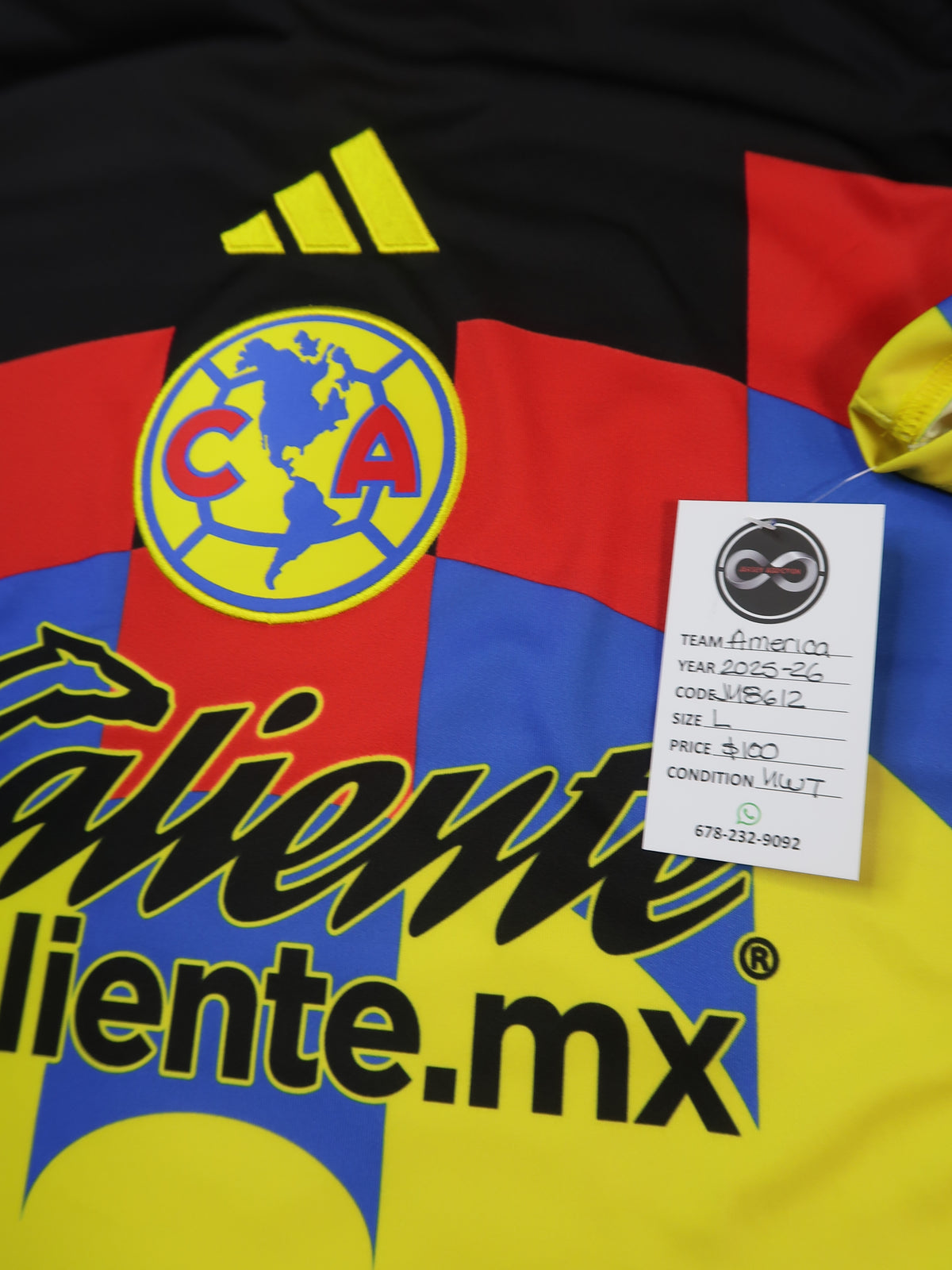 2025-26 Club America Home Jersey / Large / NWT