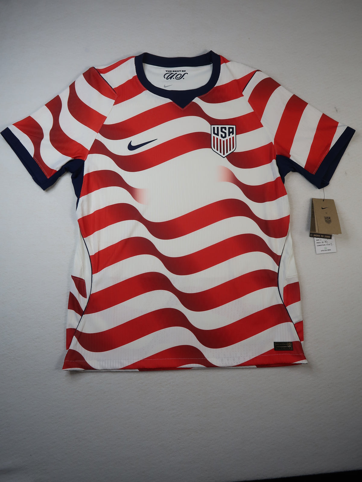 2026 United States Home Player Version Jersey / Large / NWT