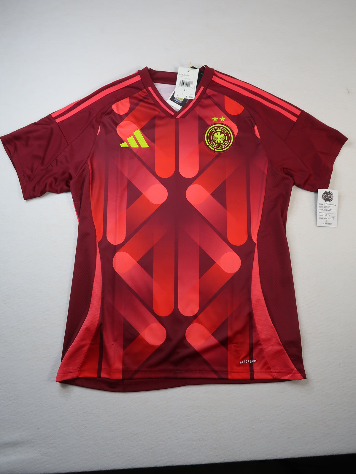 2024-25 Germany Away Jersey / Large / NWT