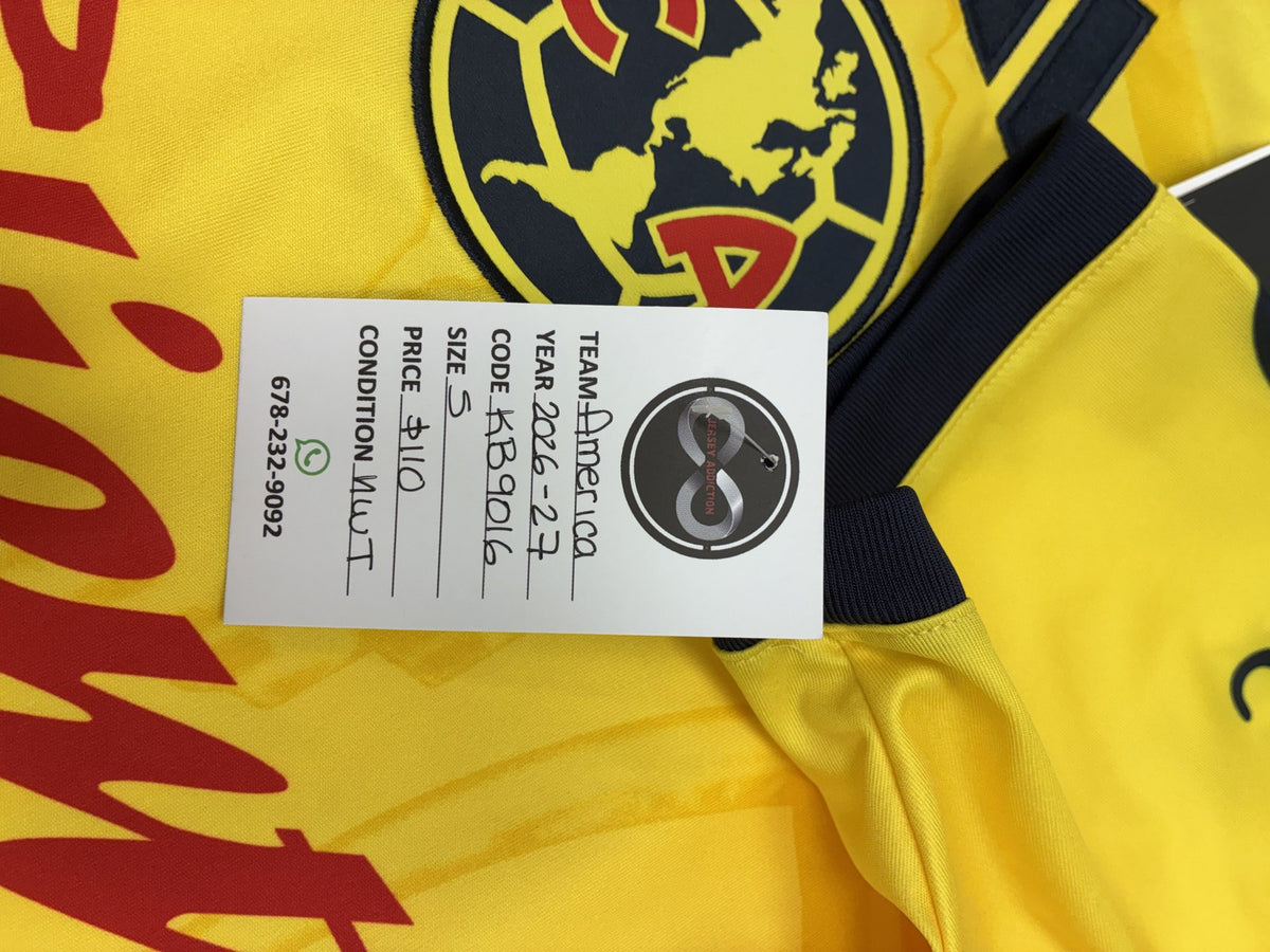 2026-27 Club América Home Jersey Small