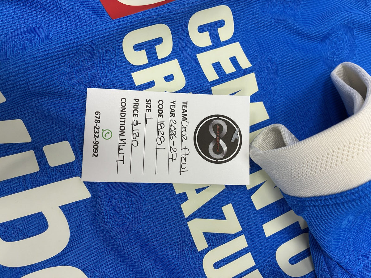 2026-27 Cruz Azul Home Jersey Large