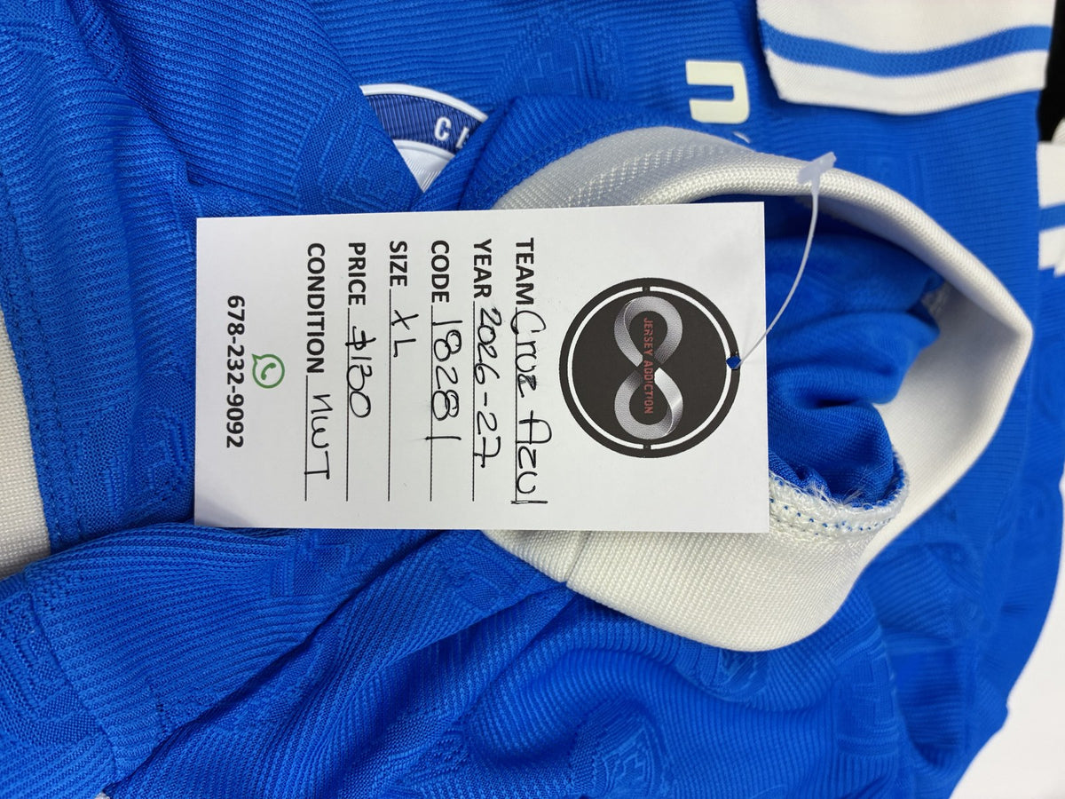 2026-27 Cruz Azul Home Jersey X-Large