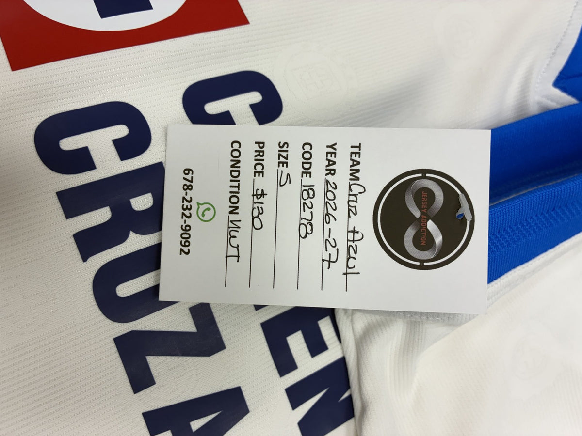 2026-27 Cruz Azul Away Jersey Small