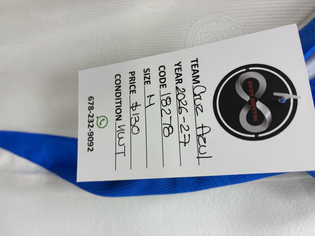 2026-27 Cruz Azul Away Jersey Medium