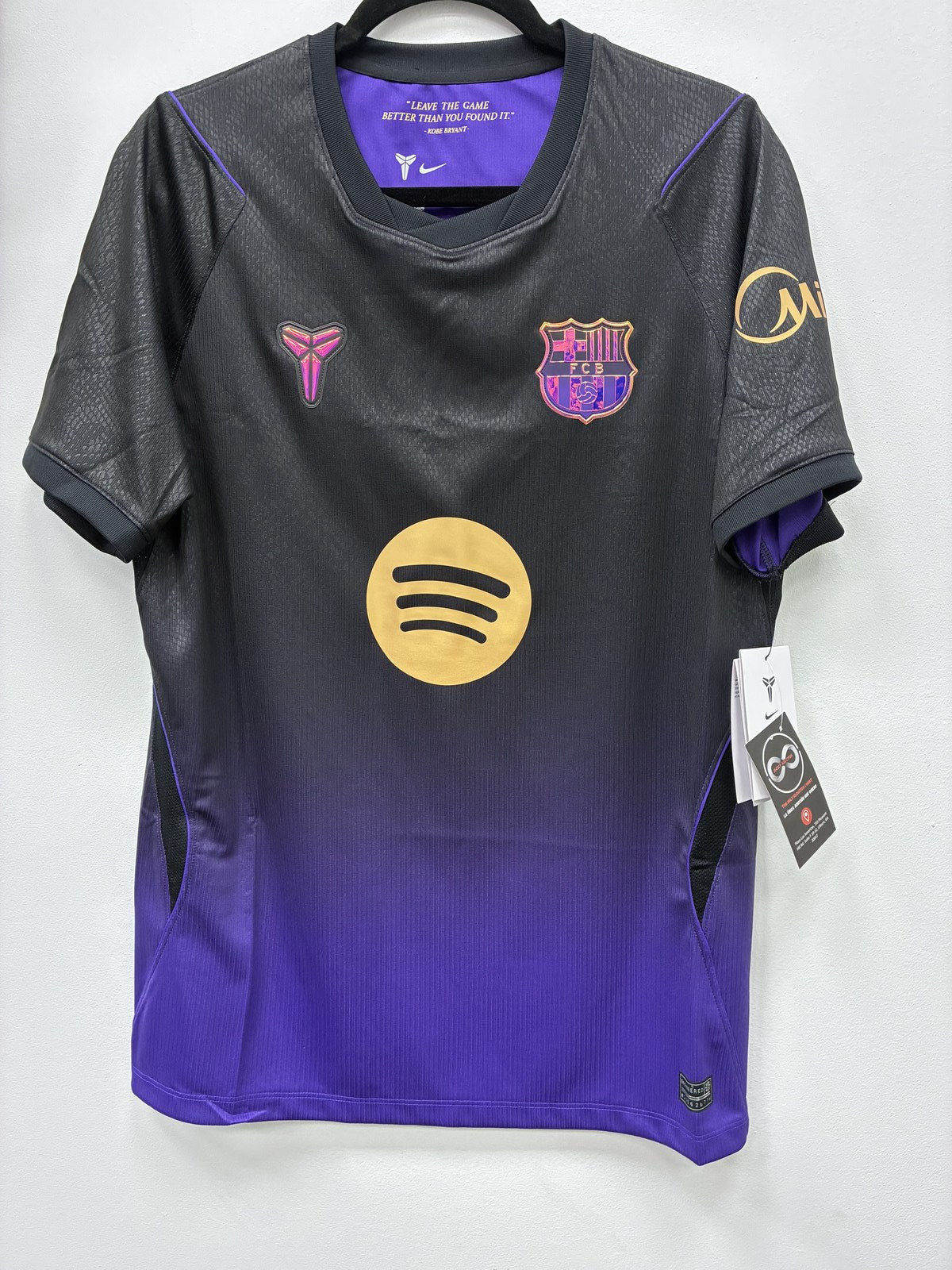 2026-27 Barcelona Kobe Bryant Mamba Special Edition Jersey Small