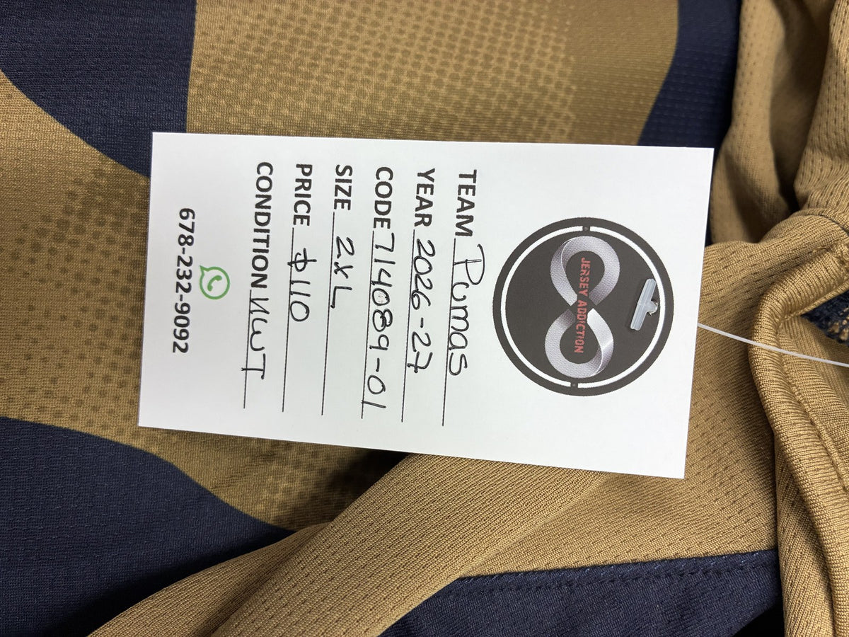 2026-27 Pumas UNAM Special Edition (Como No Te Voy A Querer) Jersey XX-Large