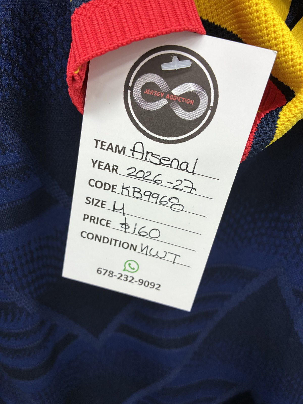 2026-27 Arsenal Special Edition Jersey Medium
