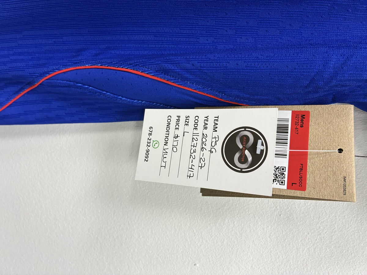 2026-27 PSG Home Jersey Large