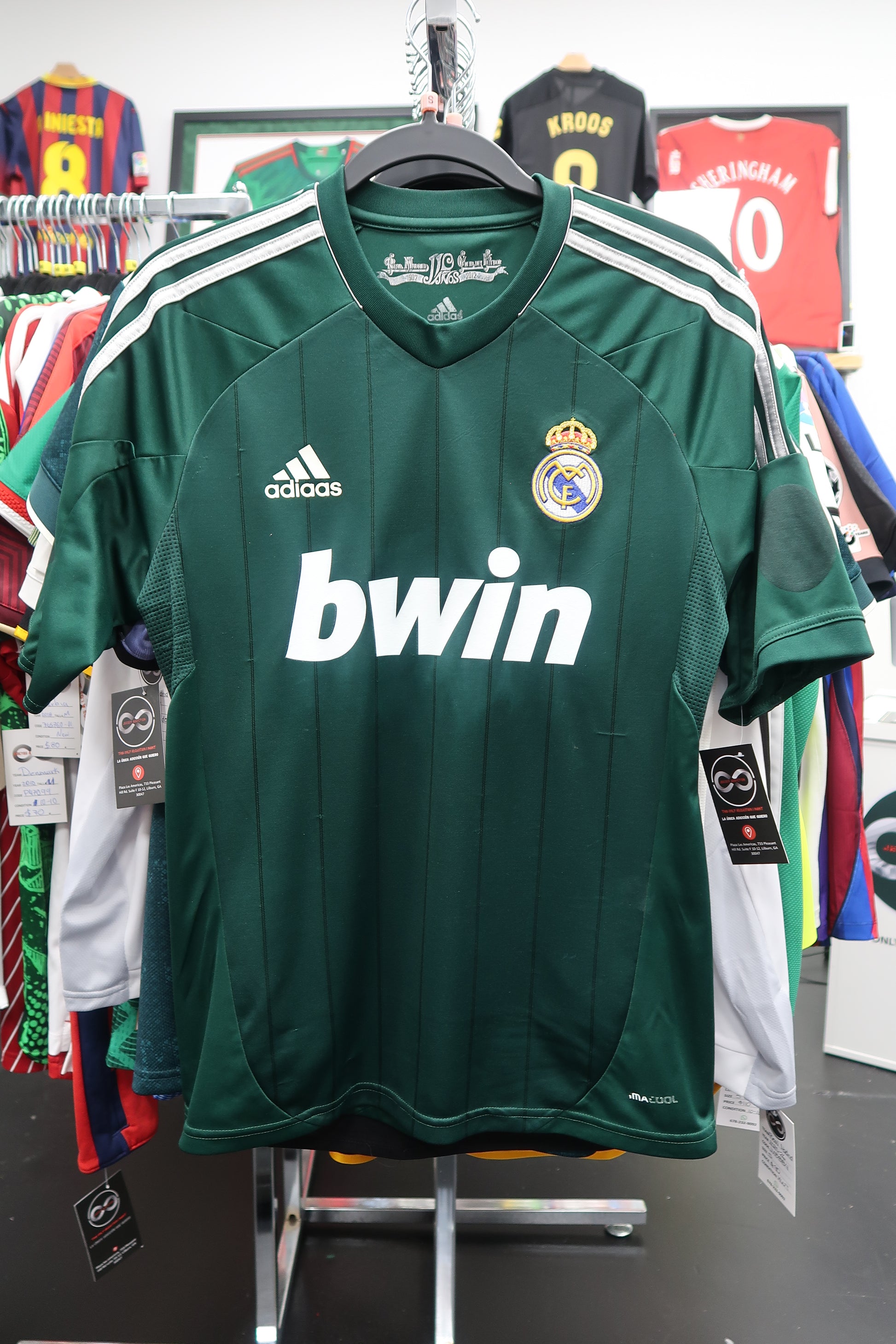 2012-13 Real Madrid Ronaldo 7 Third Jersey back