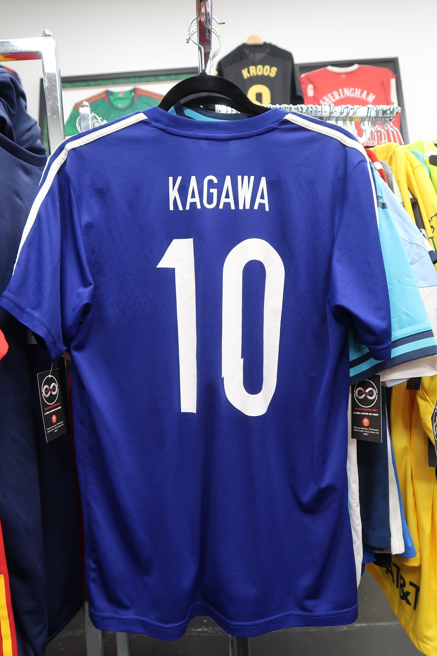 2014 Japan Kagawa 10 Home Jersey back