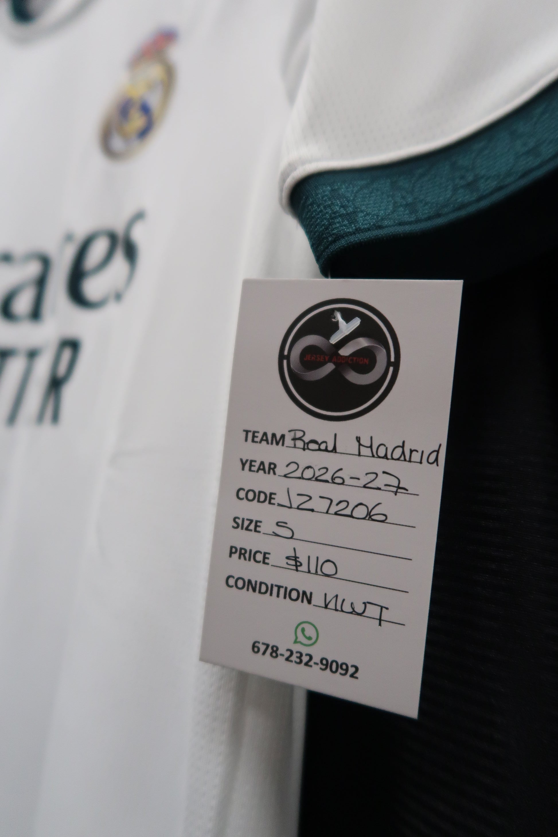 2026-27 Real Madrid Home Jersey tag