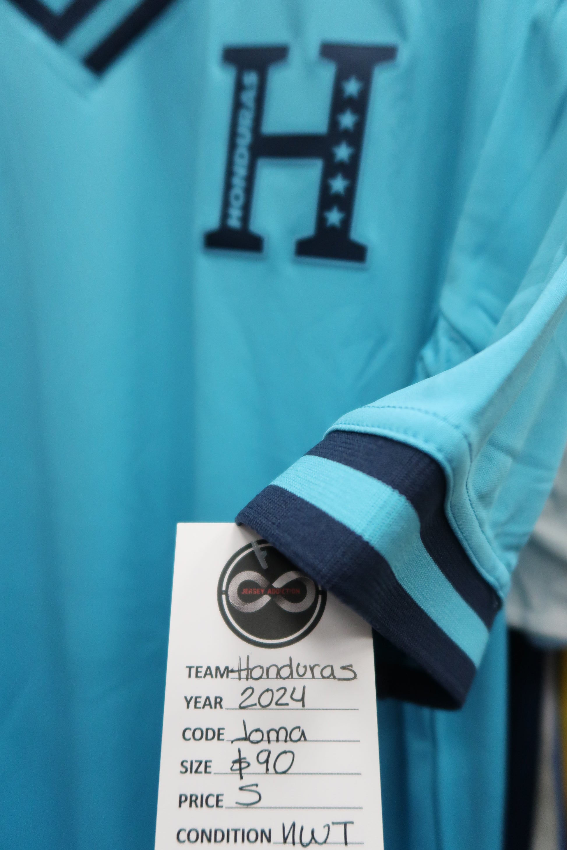2024 Honduras Away Jersey tag