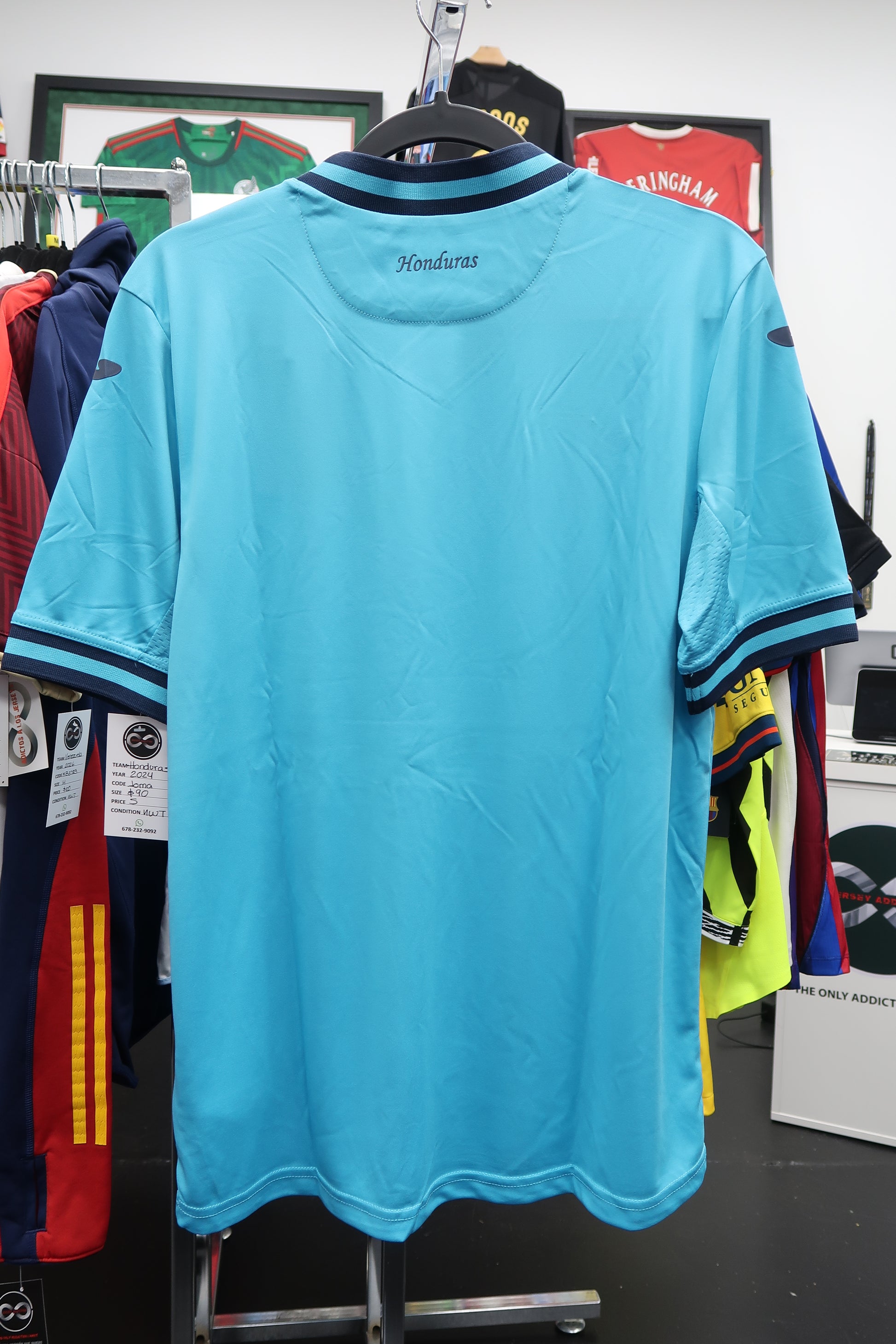 2024 Honduras Away Jersey back