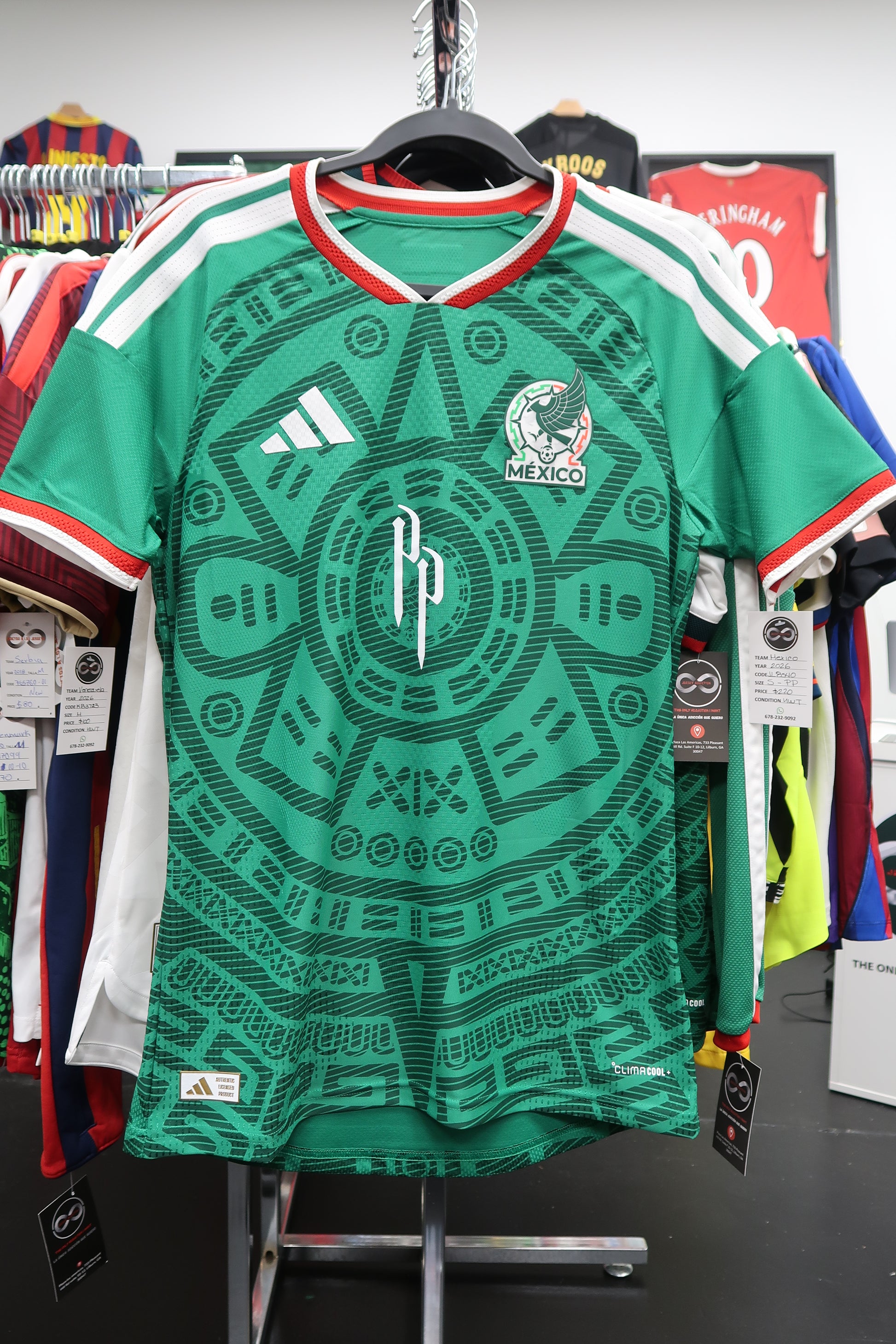 2026 Mexico Home Jersey front