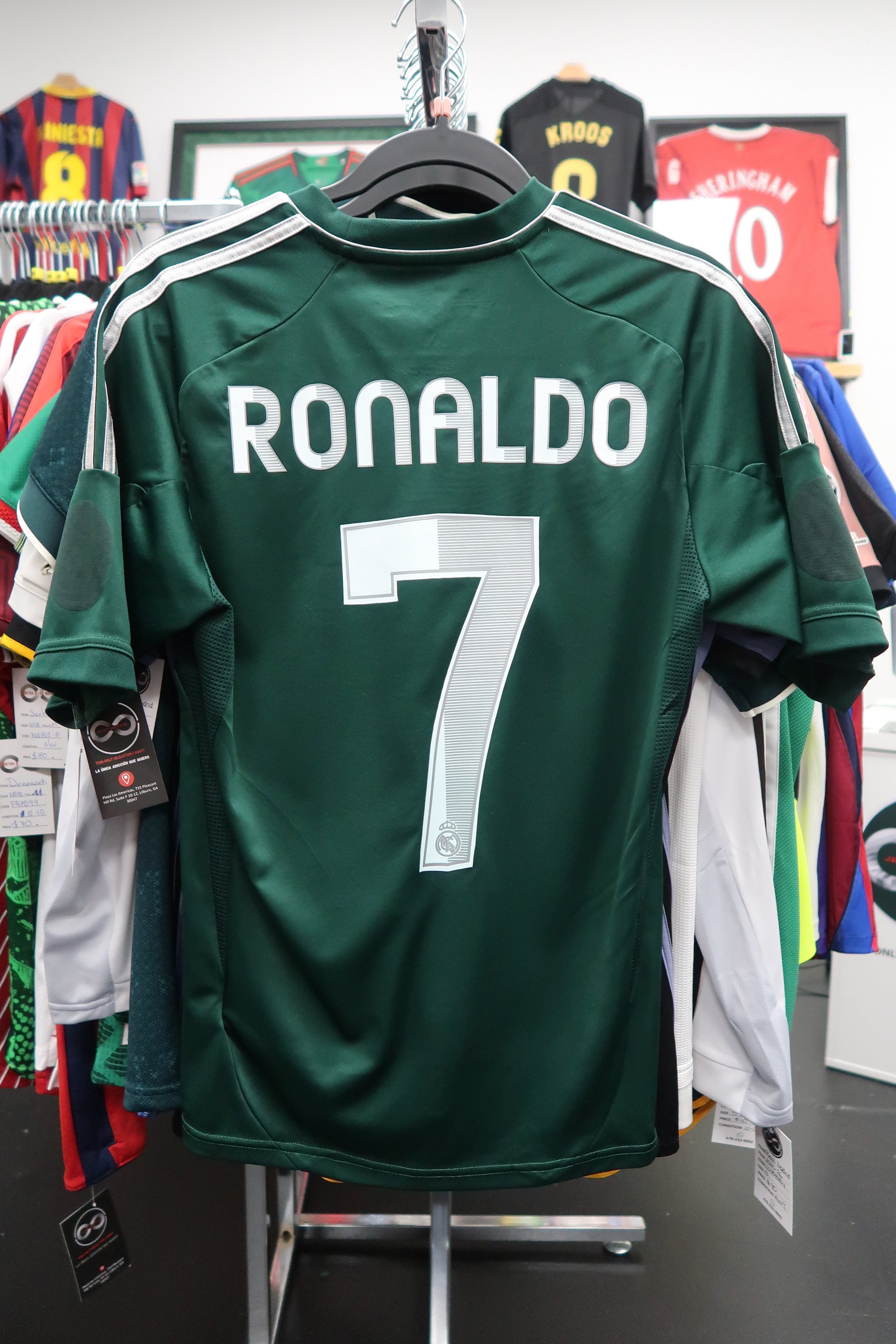 2012-13 Real Madrid Ronaldo 7 Third Jersey front