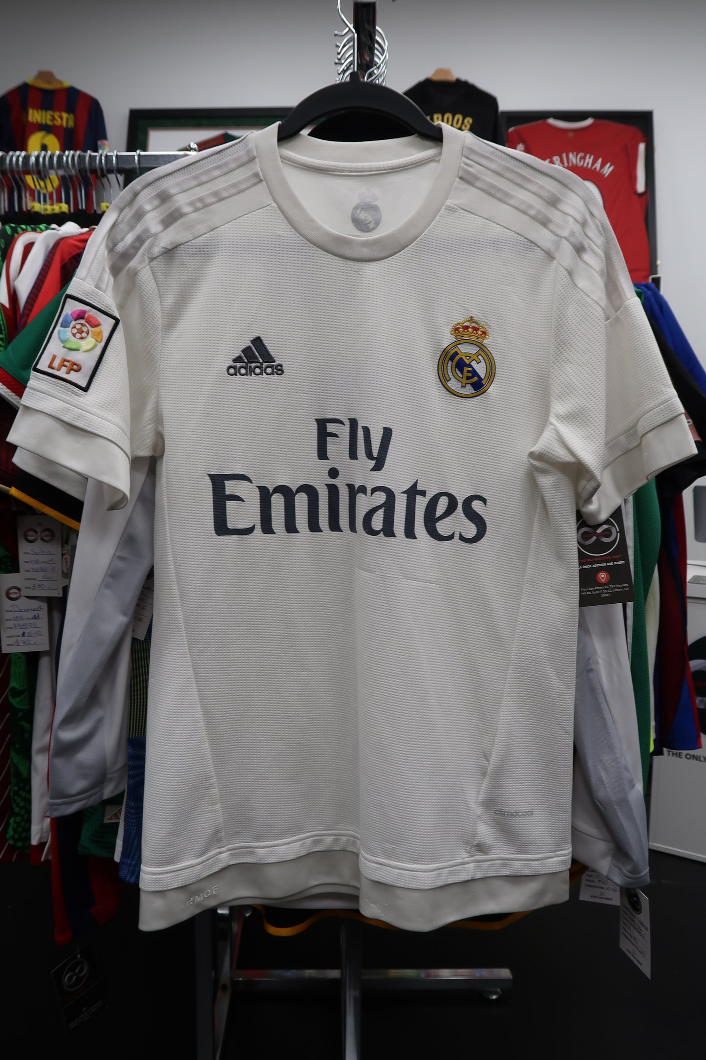 2015-16 Real Madrid Ronaldo 7 Home Jersey front