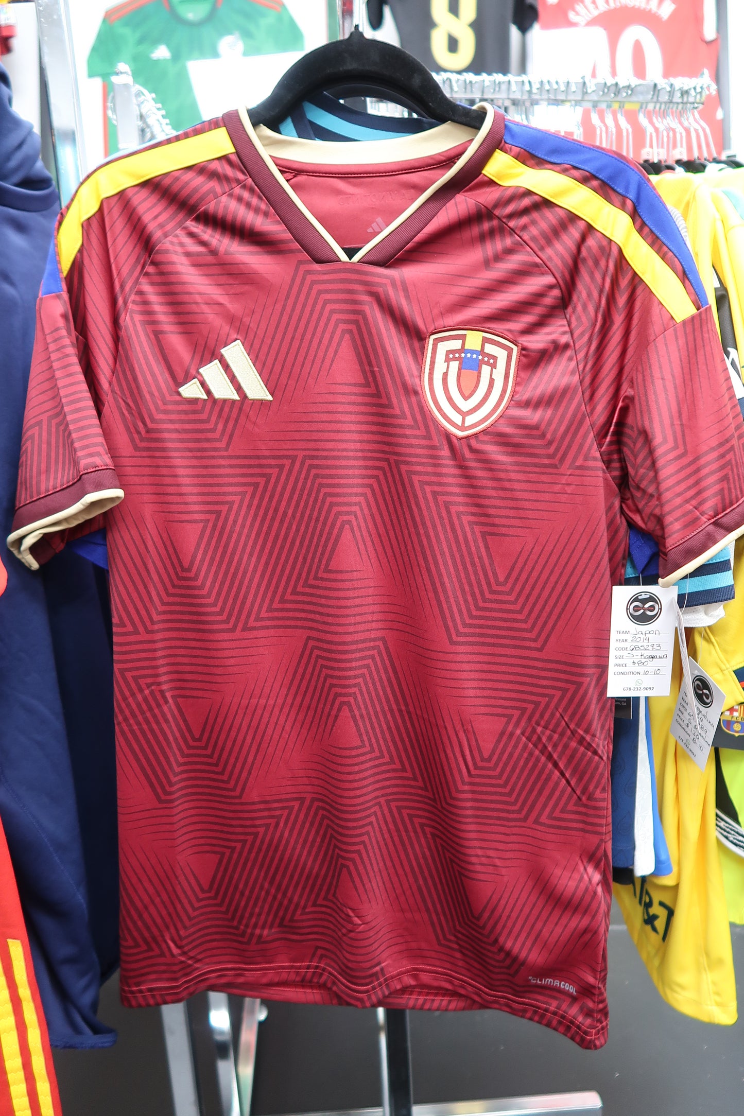 2026 Venezuela Home Jersey front