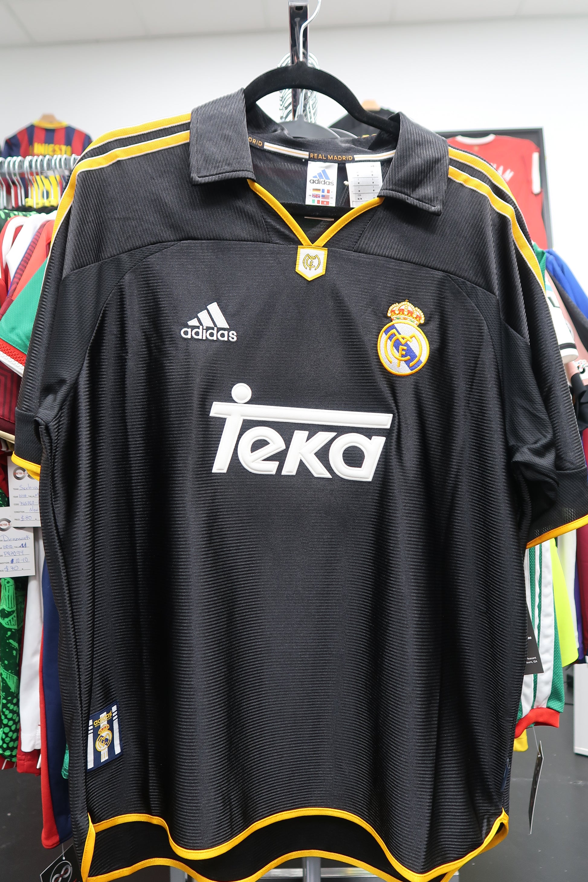 2025 Real Madrid Retro Teka Third Jersey front