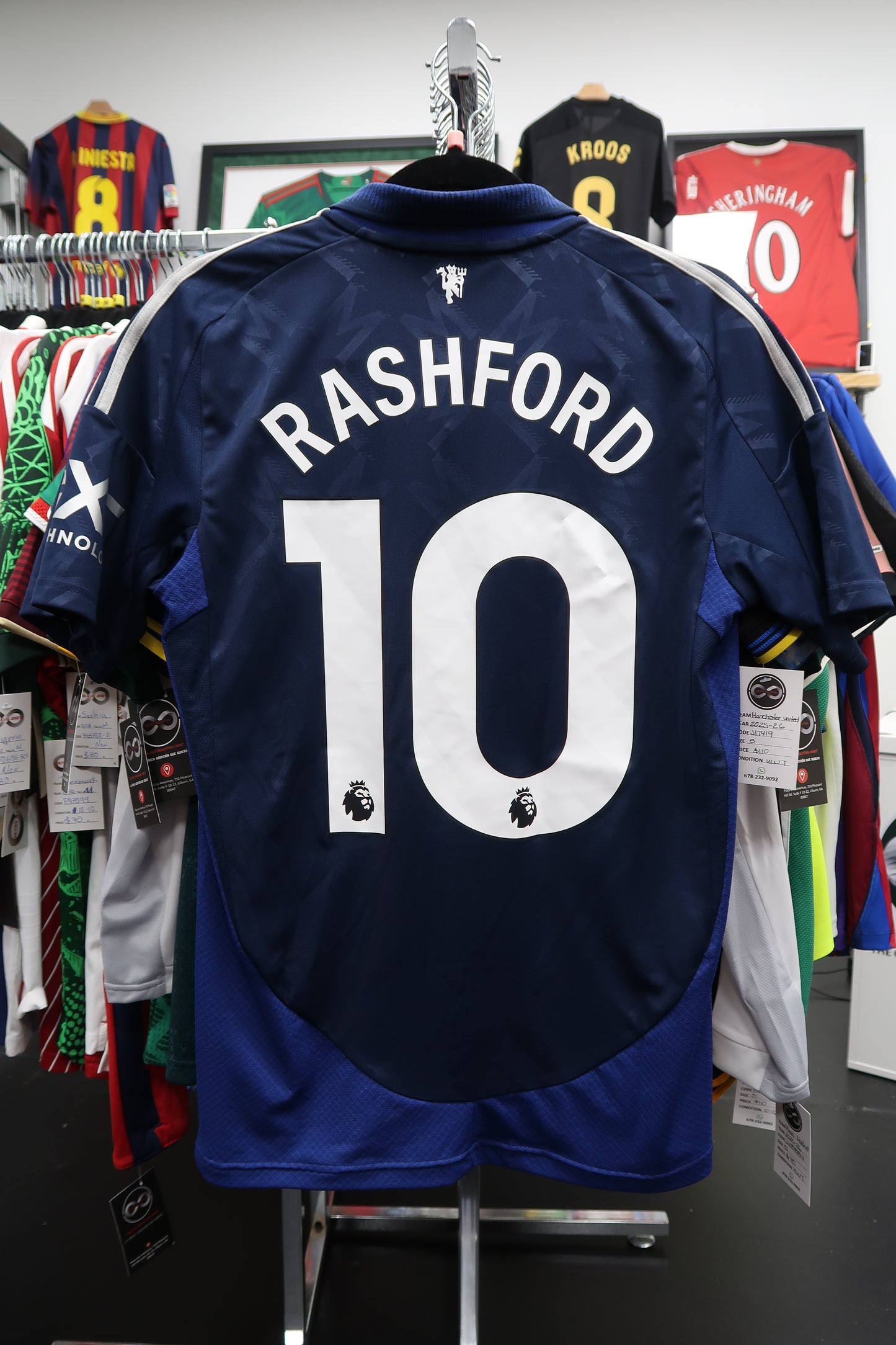 2025-26 Manchester United third jersey - Rashford 10 nameset on back