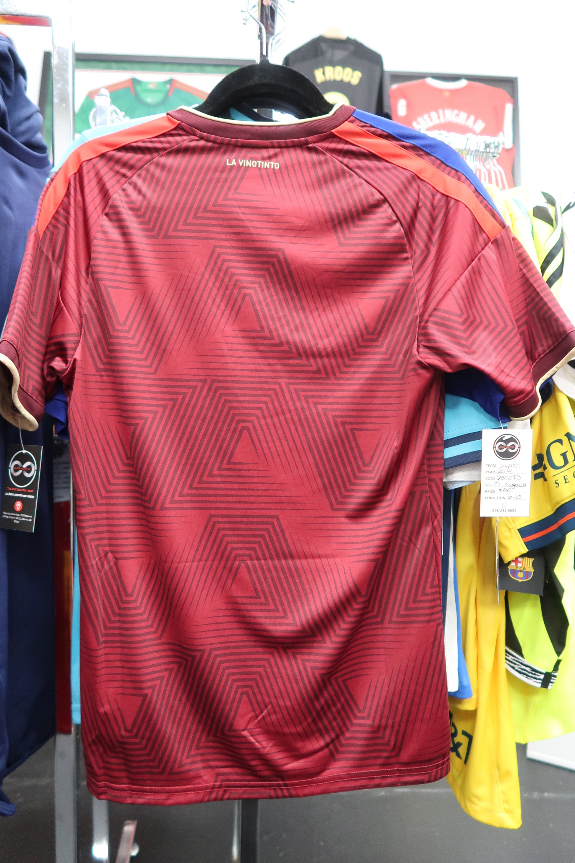 2026 Venezuela Home Jersey back