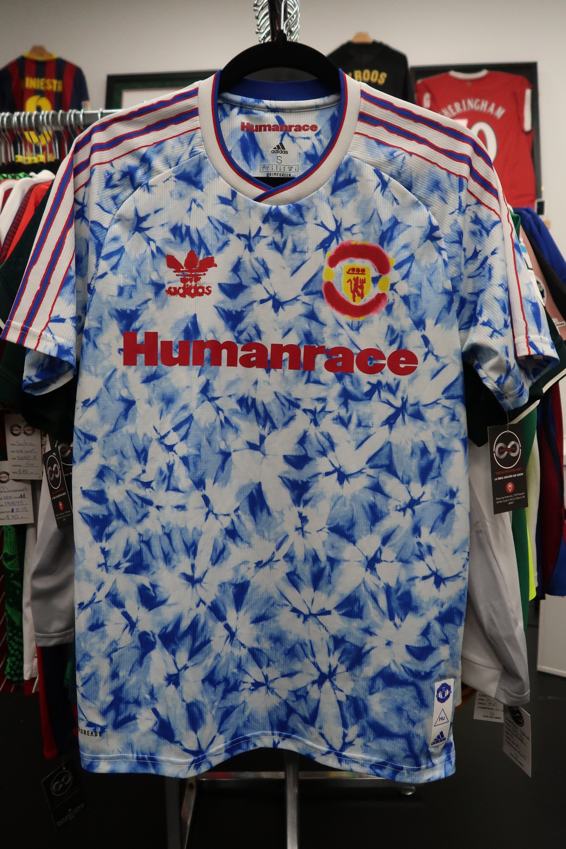 2020 Manchester United Greenwood 11 Humanrace Jersey front