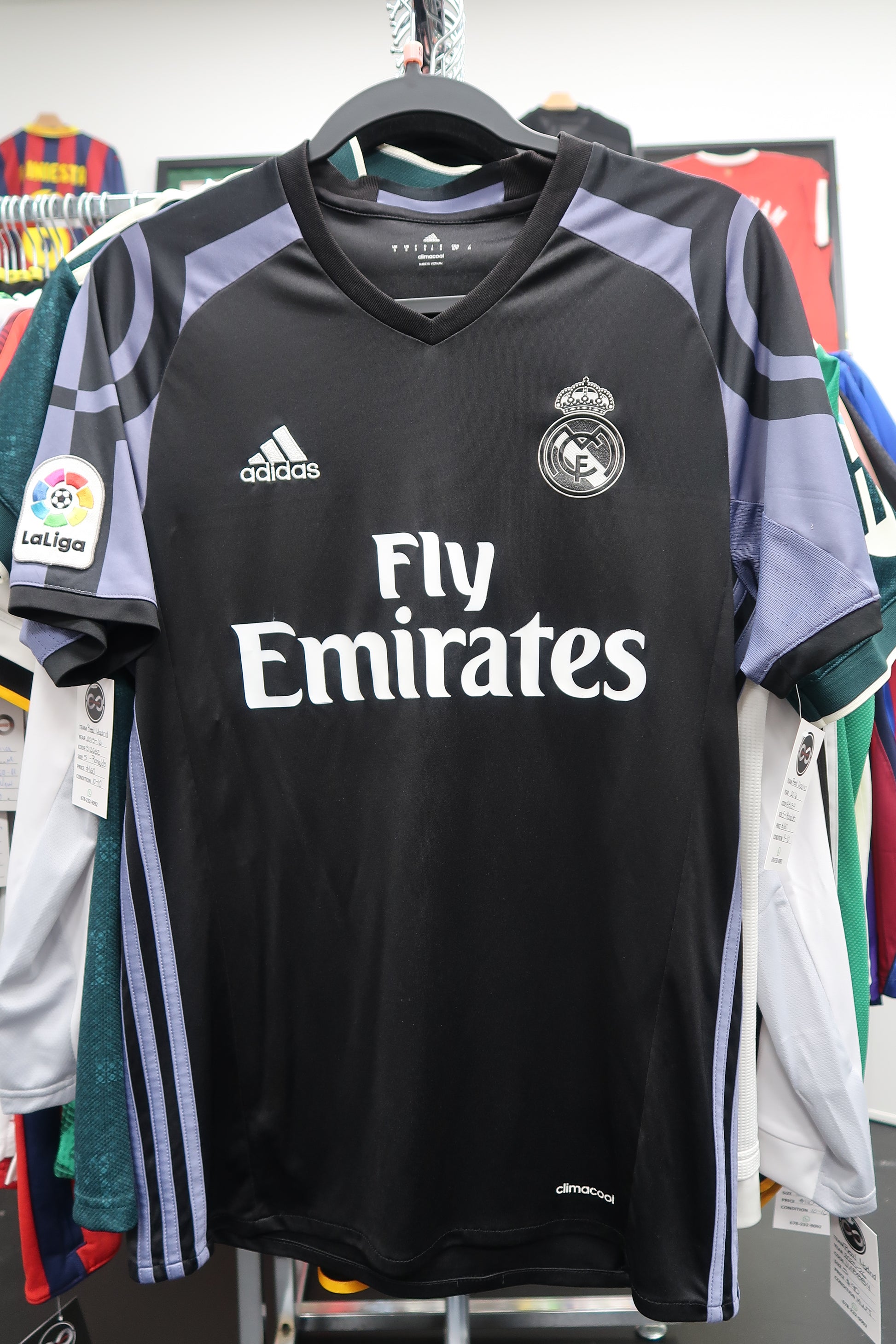 2016-17 Real Madrid Ronaldo 7 Third Jersey front